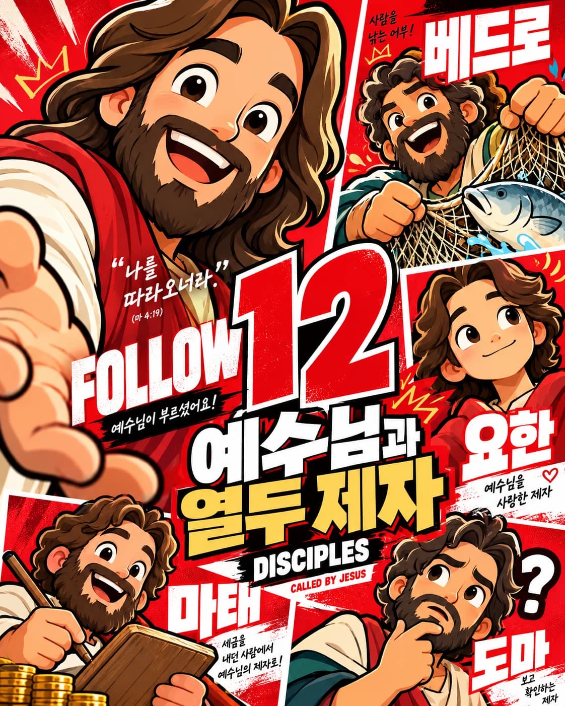 예수님의 12제자의 이미지 대시보드 대표 이미지